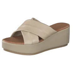 Andrea Sabatini – Plateau-Pantolette aus Kalbleder Beige