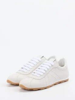 Andrea Sabatini – Retro-Sneaker aus Nubukleder Offwhite