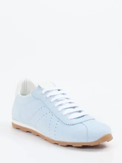 Andrea Sabatini – Retro-Sneaker aus Nubukleder Pastellblau