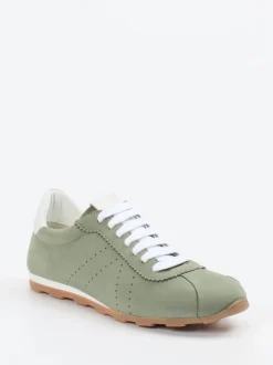 Andrea Sabatini – Sneaker aus Nubukleder Salbeigrün