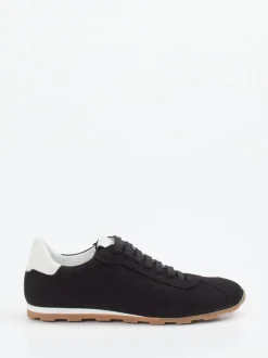 Andrea Sabatini – Sneaker aus Nubukleder Schwarz