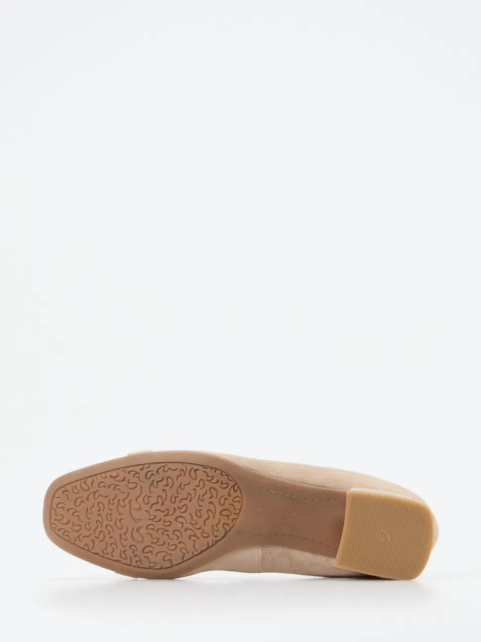 Ara – Blockabsatz-Pumps aus Veloursleder beige