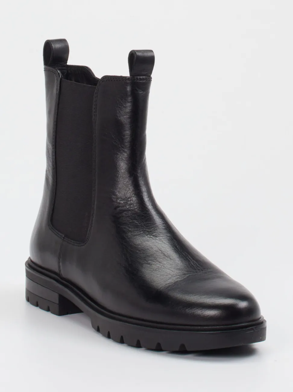 Ara – Chelsea Boots aus Kalbleder schwarz