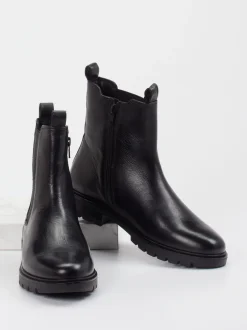 Ara – Chelsea Boots aus Kalbleder schwarz