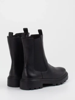 Ara – Chelsea-Stiefelette aus Kalbleder Schwarz