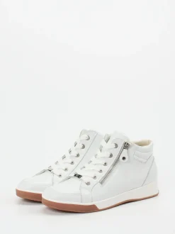 Ara – High-Top-Sneaker aus Kalbleder Offwhite