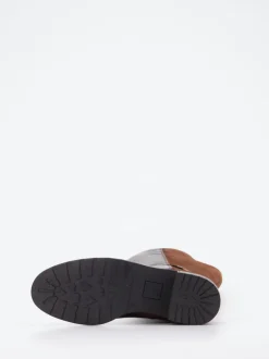 Ara – Kniehohe Stiefel aus Kalbleder in Braun