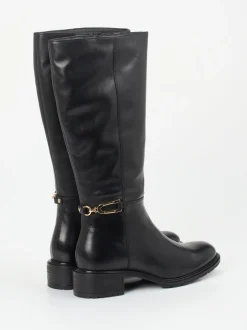 Ara – Kniehohe Stiefel aus Kalbleder schwarz