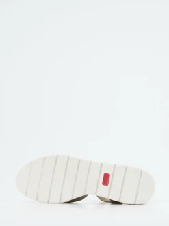 Ara – Komfortsandalen aus Veloursleder grün