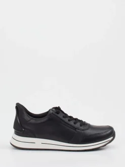 Ara – Komfort-Sneaker aus Kalbleder schwarz