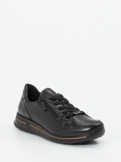 Ara – Komfort-Sneaker aus Kalbleder schwarz