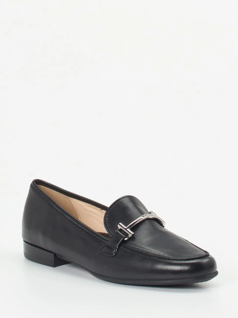 Ara – Loafer aus Glattleder in Schwarz