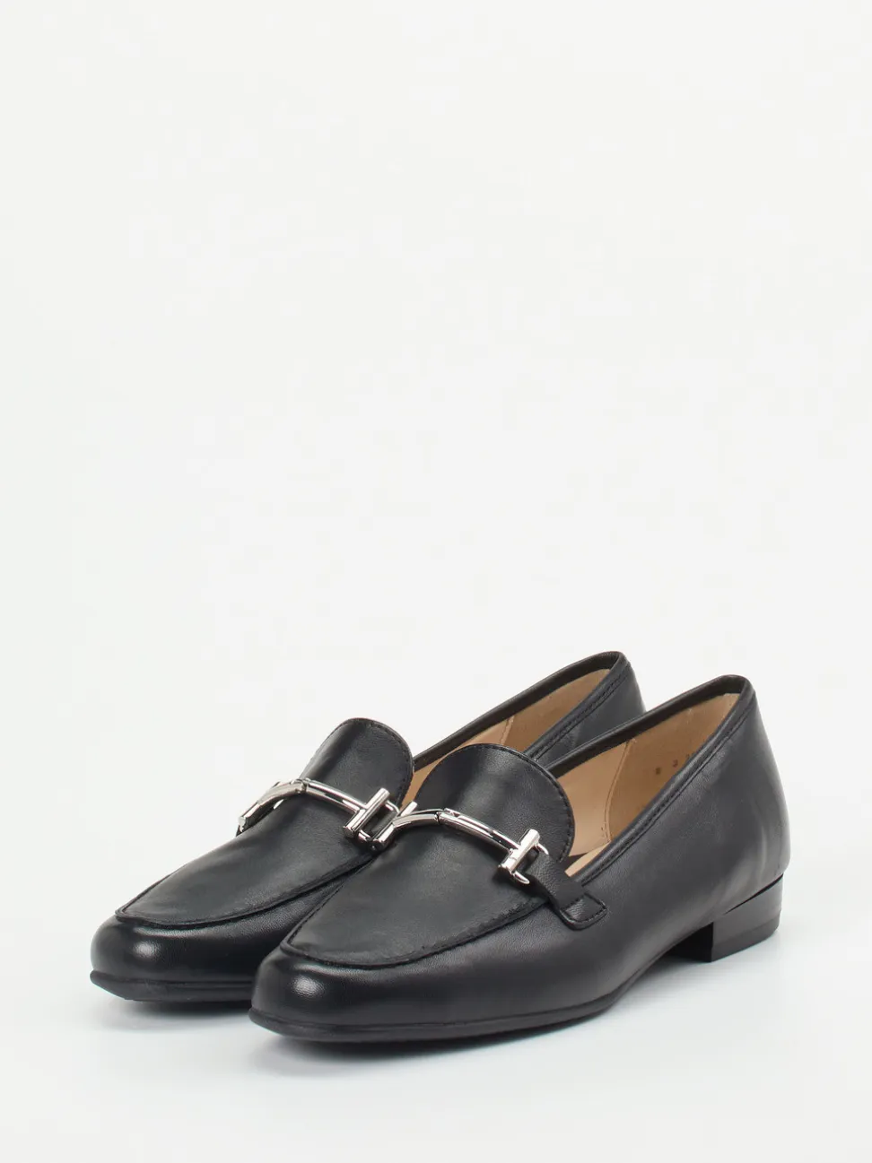 Ara – Loafer aus Glattleder in Schwarz