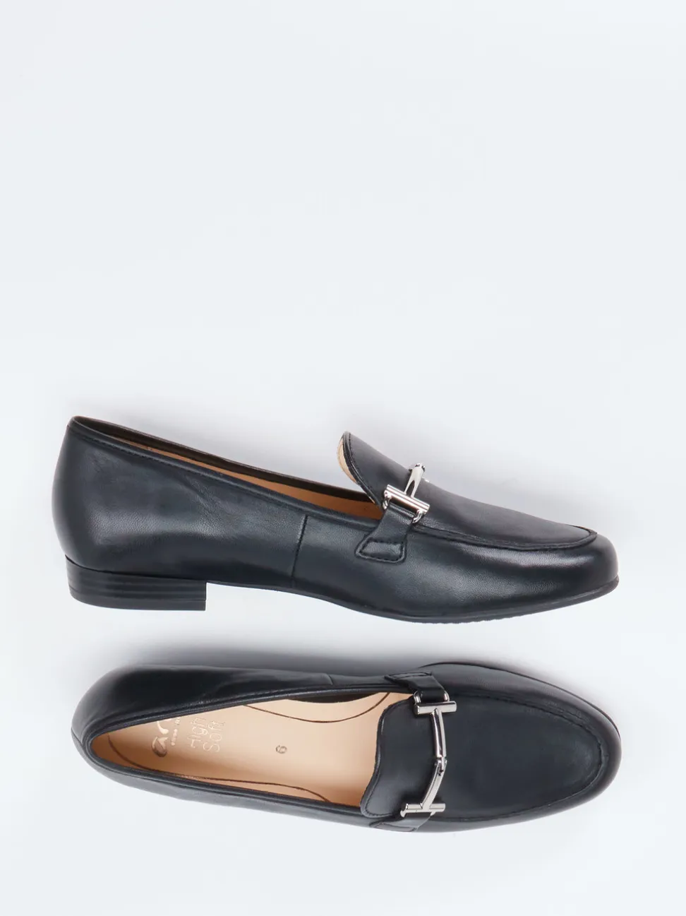 Ara – Loafer aus Glattleder in Schwarz