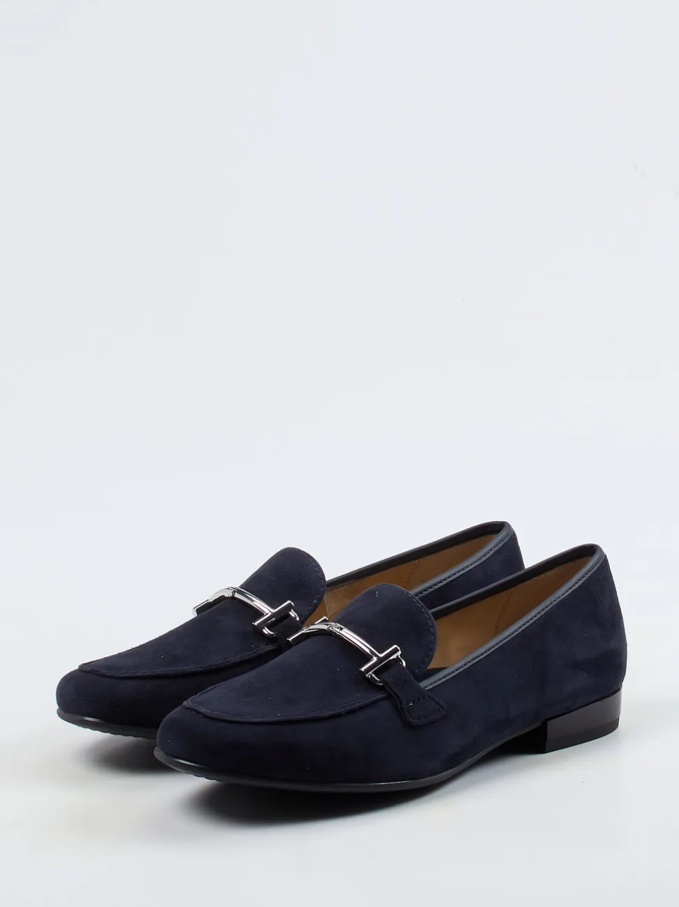 Ara – Loafer aus Veloursleder Dunkelblau