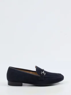 Ara – Loafer aus Veloursleder Dunkelblau