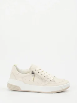 Ara – Low-Top Sneaker aus Kalbleder beige