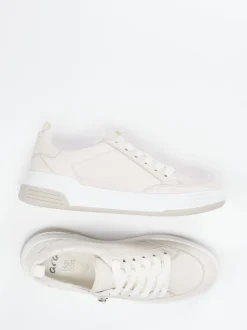 Ara – Low-Top Sneaker aus Kalbleder beige