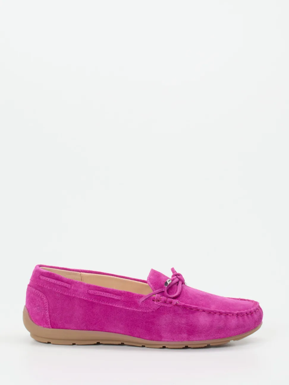 Ara – Mokassin aus Veloursleder in Pink