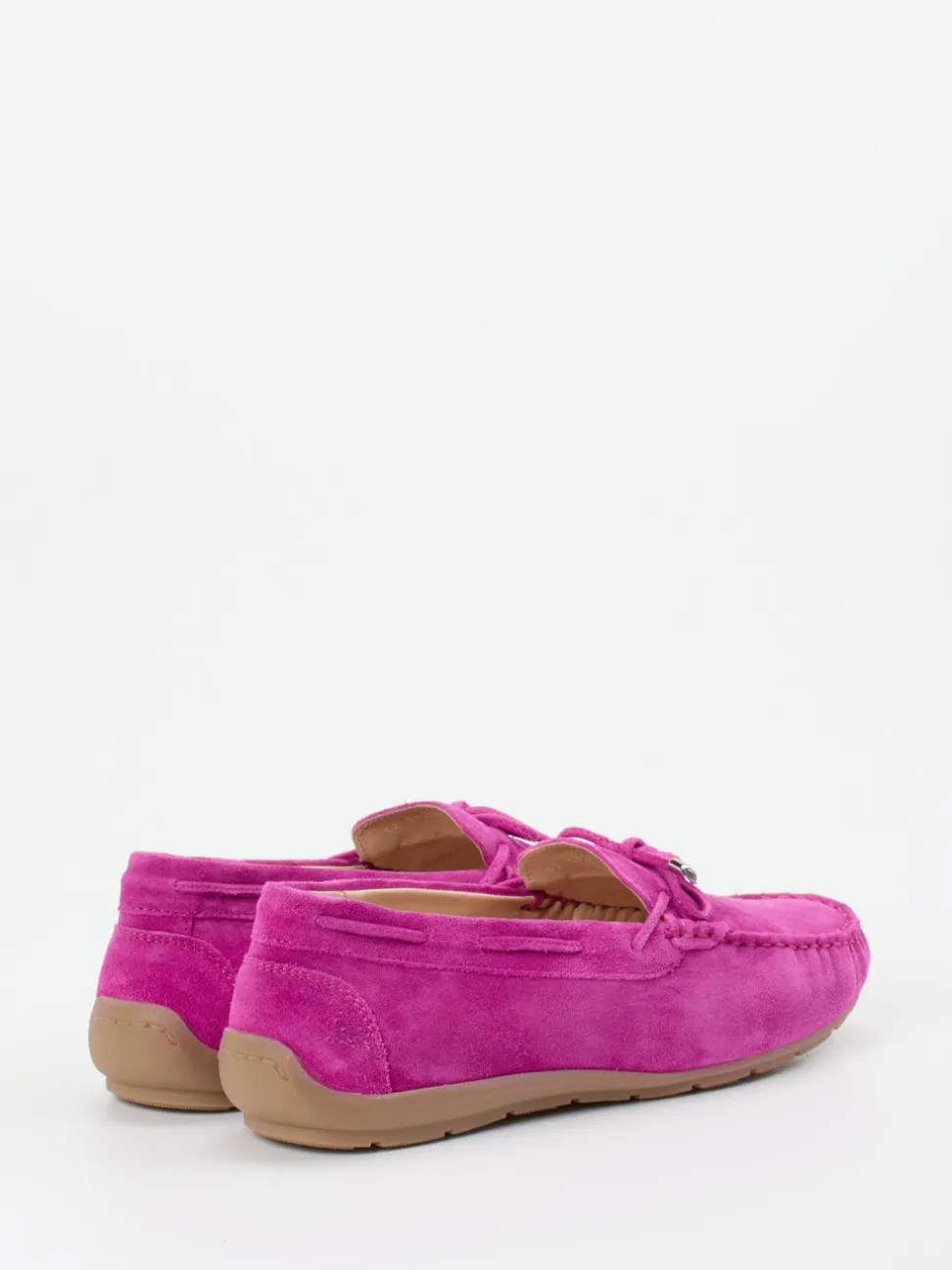 Ara – Mokassin aus Veloursleder in Pink