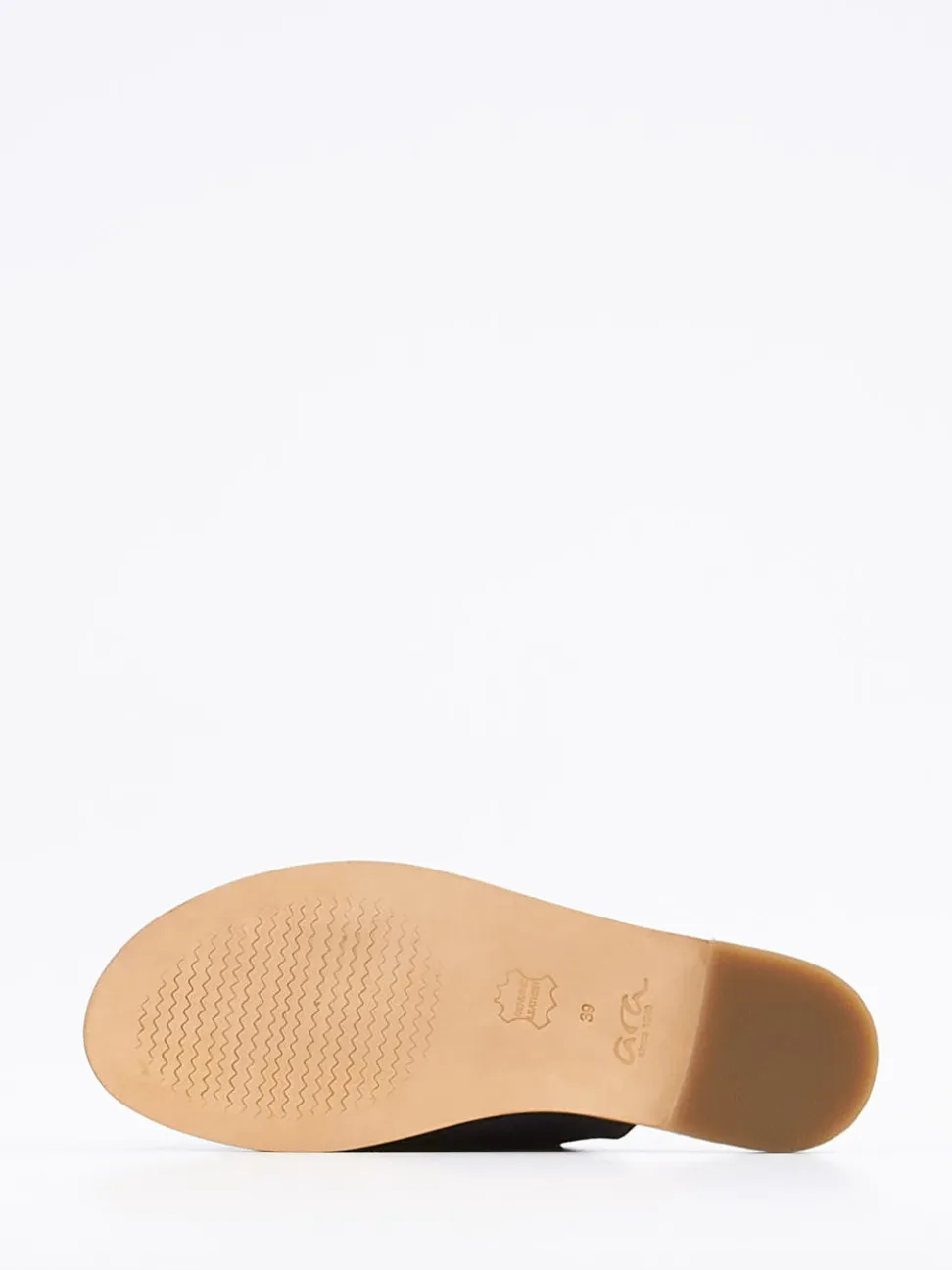 Ara – Pantolette aus Veloursleder Dunkelblau