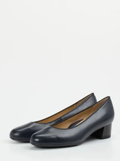 Ara – Pumps aus Lammleder in Dunkelblau