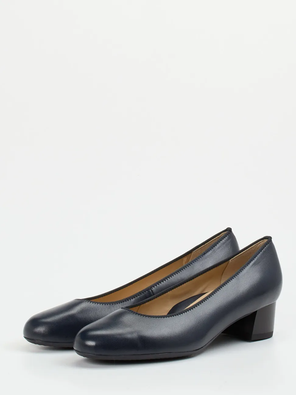 Ara – Pumps aus Lammleder in Dunkelblau