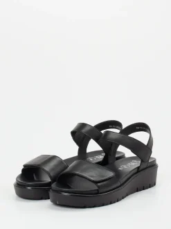 Ara – Sandalen aus Kalbleder in Schwarz