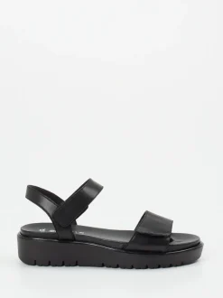 Ara – Sandalen aus Kalbleder in Schwarz