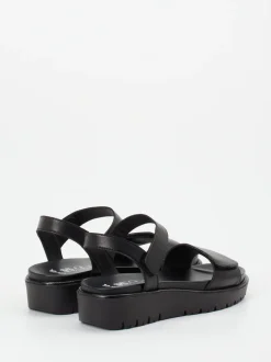 Ara – Sandalen aus Kalbleder in Schwarz