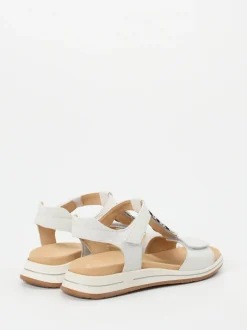 Ara – Sandalette aus Kalbleder Off-White