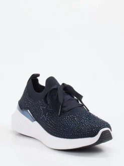 Ara – Slip-On Sneaker aus Stretchtextil Blau