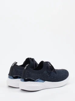 Ara – Slip-On Sneaker aus Stretchtextil Blau
