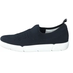 Ara – Slip-On Sneaker aus Stricktextil Dunkelblau