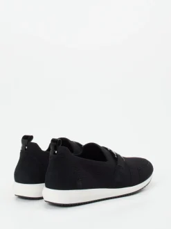 Ara – Slipper aus Textilstrick Schwarz