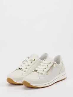 Ara – Sneaker aus Kalbleder in Offwhite