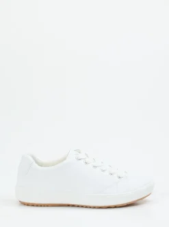 Ara – Sneaker aus Kalbleder weiß minimalistisch