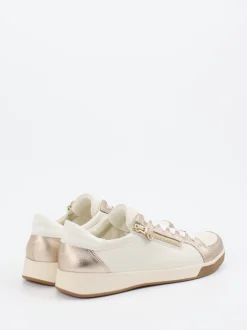 Ara – Sneaker aus Kalbleder in Cremeweiß