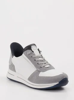 Ara – Sneaker aus Leder-Mix in Weiß