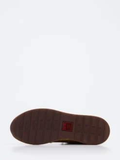 Ara – Sneaker aus Leder-Mix beigegold