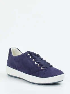 Ara – Sneaker aus Veloursleder Dunkelblau
