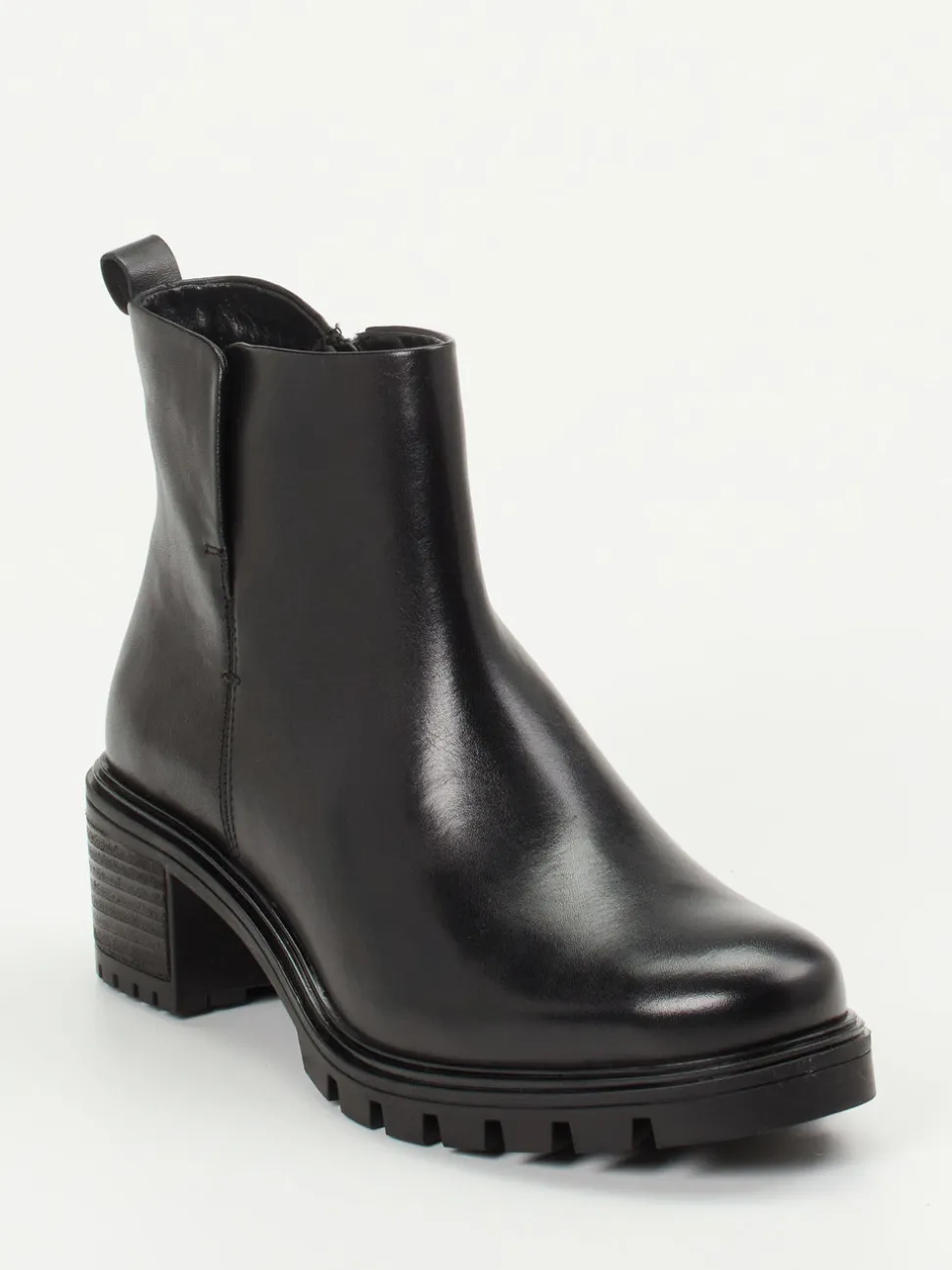 Ara – Stiefelette aus Kalbleder schwarz
