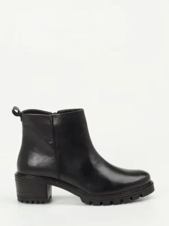 Ara – Stiefelette aus Kalbleder schwarz