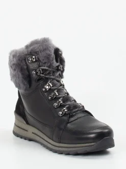 Ara – Stiefeletten aus Kalbleder schwarz