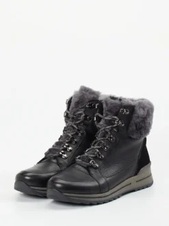 Ara – Stiefeletten aus Kalbleder schwarz