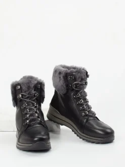 Ara – Stiefeletten aus Kalbleder schwarz