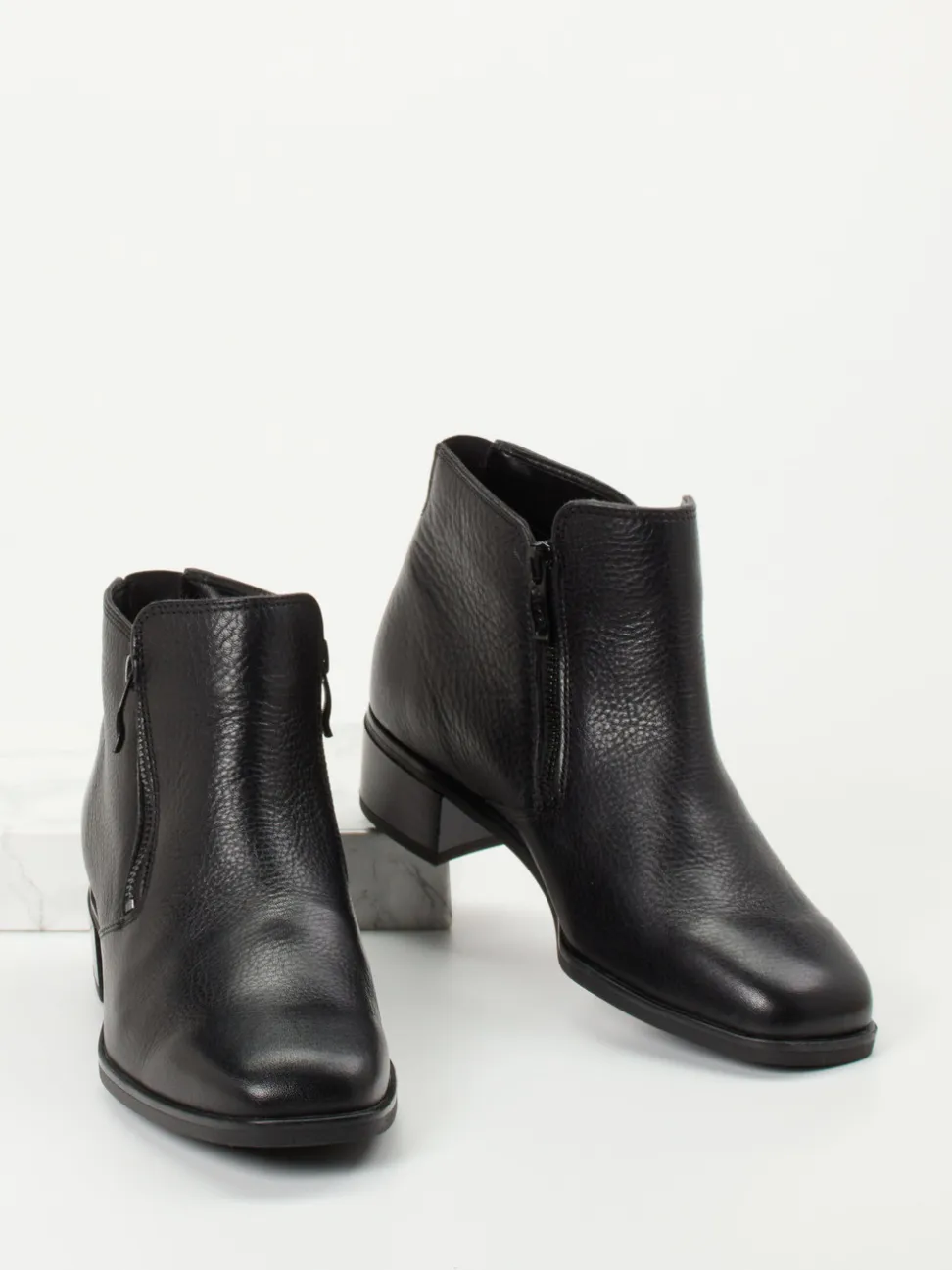 Ara – Stiefeletten aus Kalbleder Schwarz