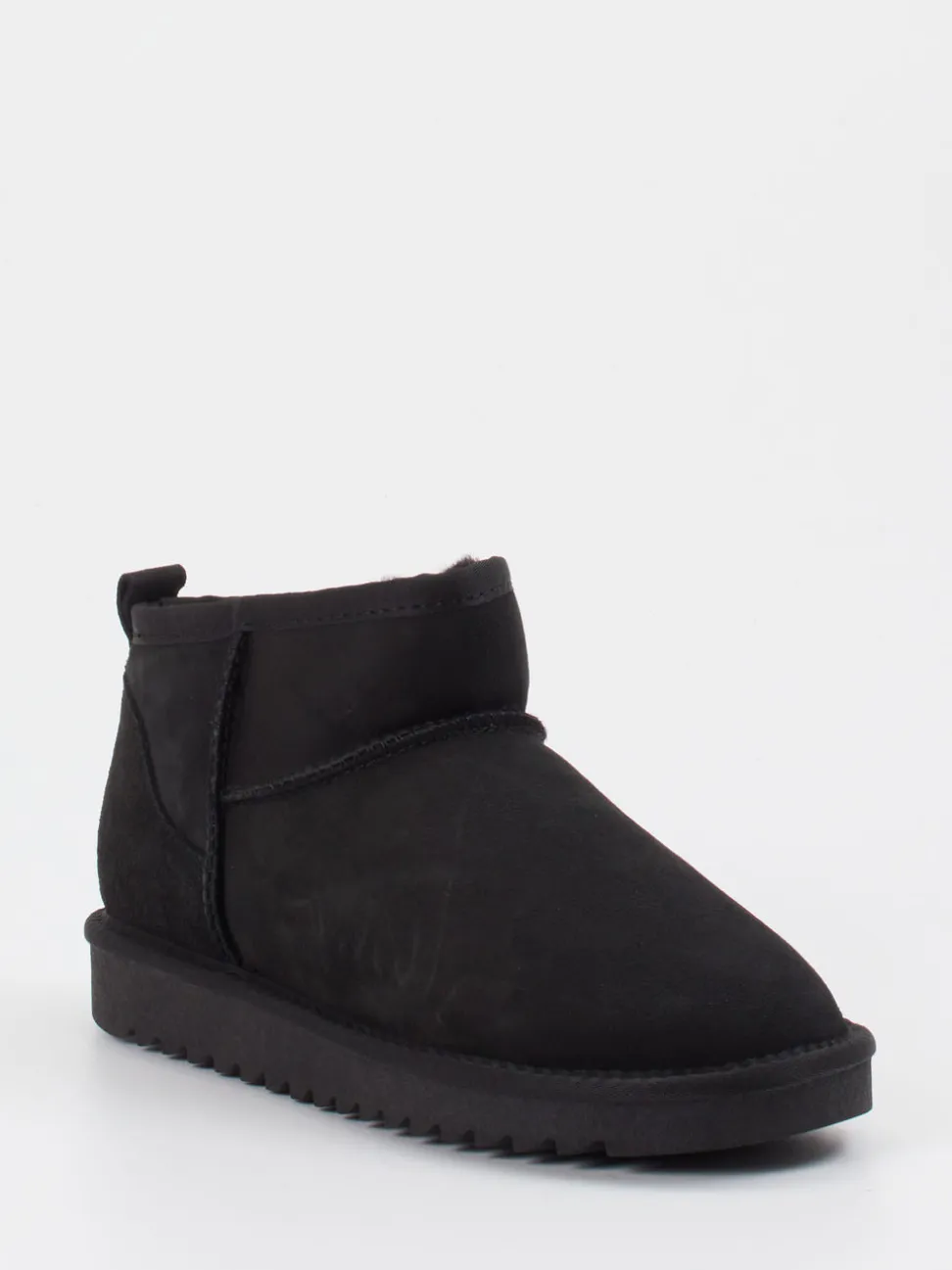 Ara – Stiefeletten aus Veloursleder schwarz