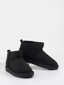 Ara – Stiefeletten aus Veloursleder schwarz