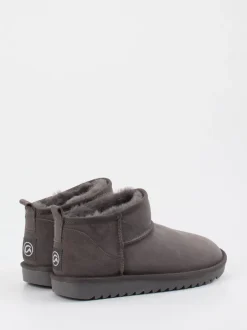Ara – Stiefeletten aus Veloursleder in Grau